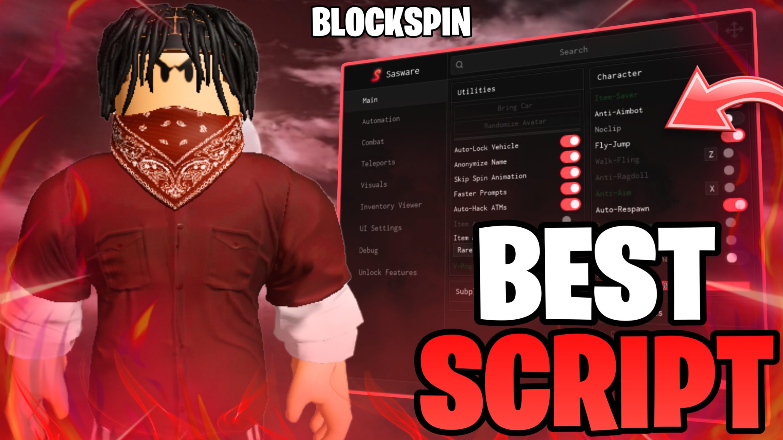 🔥 BlockSpin SCRIPT | Silent Aim, ATM Auto Farm, Gun Mods !! (NEW)