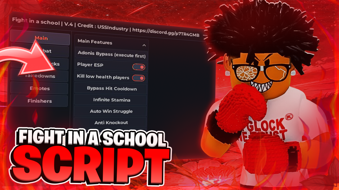 🔥 Fight In A School SCRIPT | Auto Win Struggle, ESP, Inf Stamina !! (FREE)