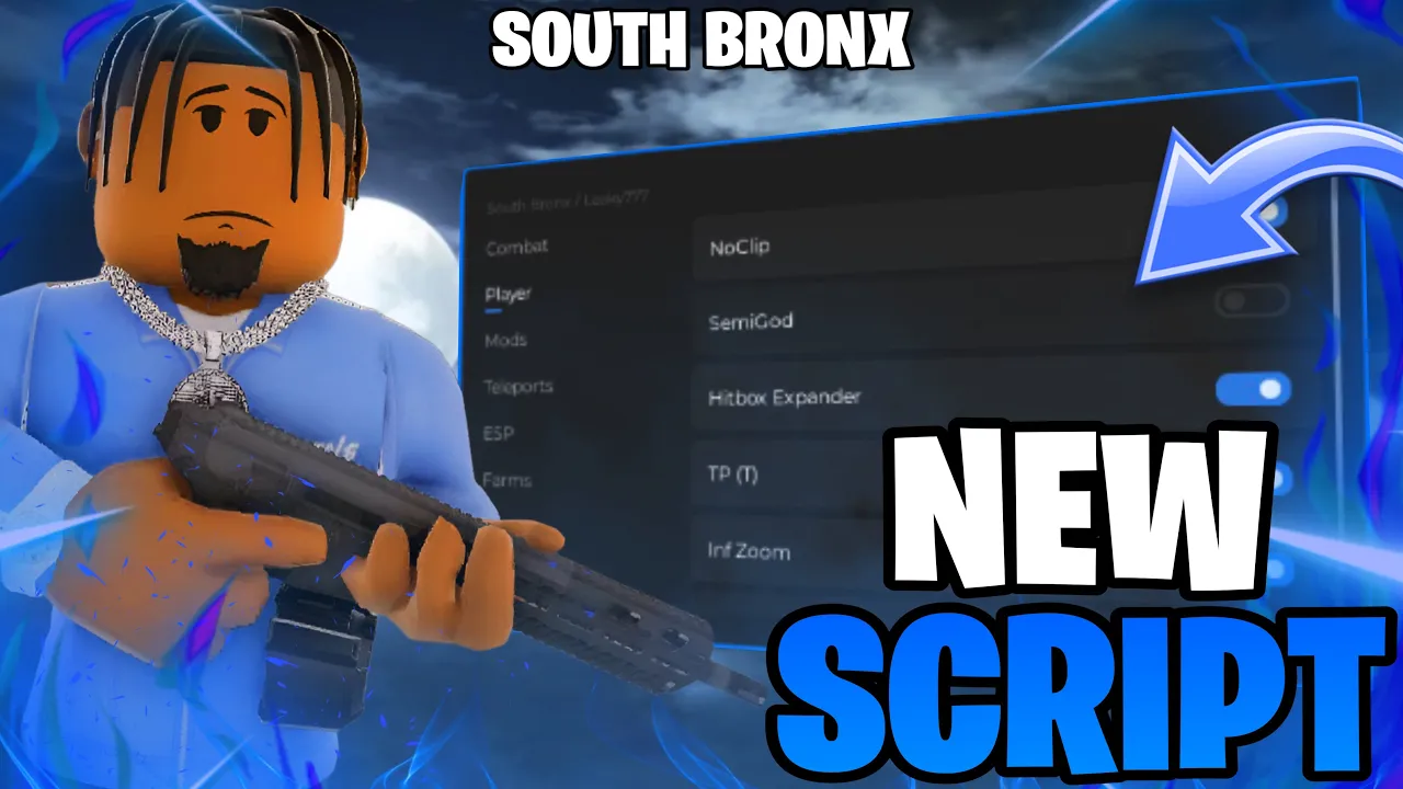 🔥 South Bronx SCRIPT | Silent Aim, Auto Farms, Semi God !! (FREE)