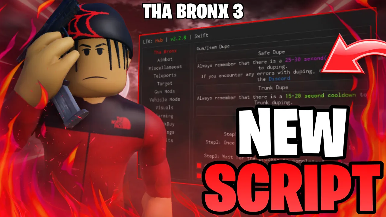🔥 Tha Bronx 3 SCRIPT | Infinite Money, Gun Dupe Silent Aim, !! (BEST)