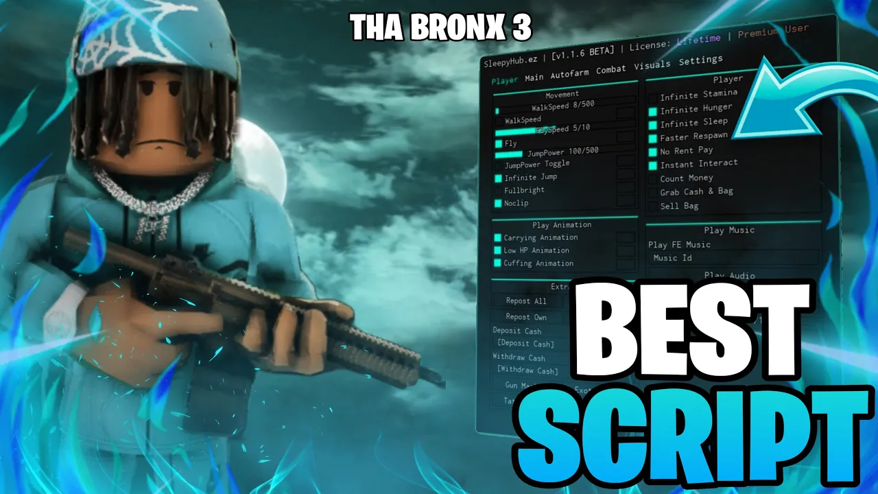 🔥 Tha Bronx 3 SCRIPT | Silent Aim, Dupe, God Mode !! (PC & MOBILE)